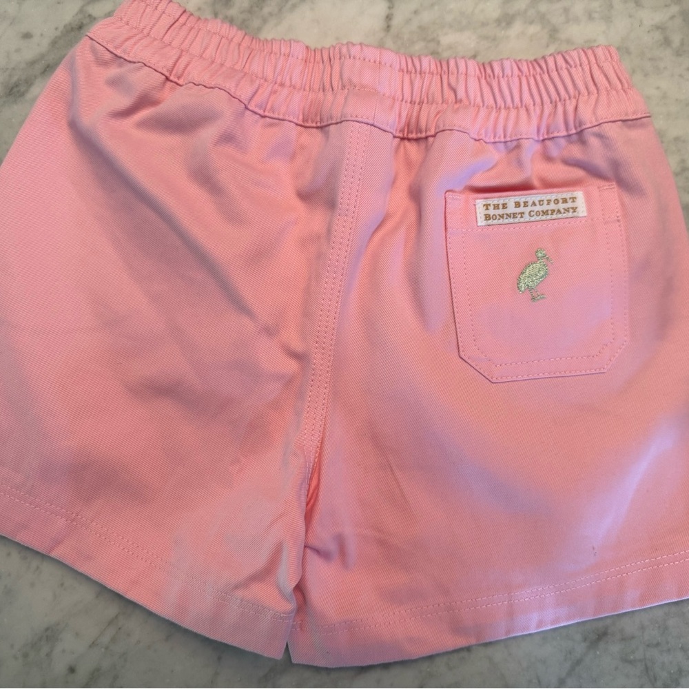 The Beaufort Bonnet Company Pink Boys Sheffield Shorts Size 5 - Picture 2 of 3